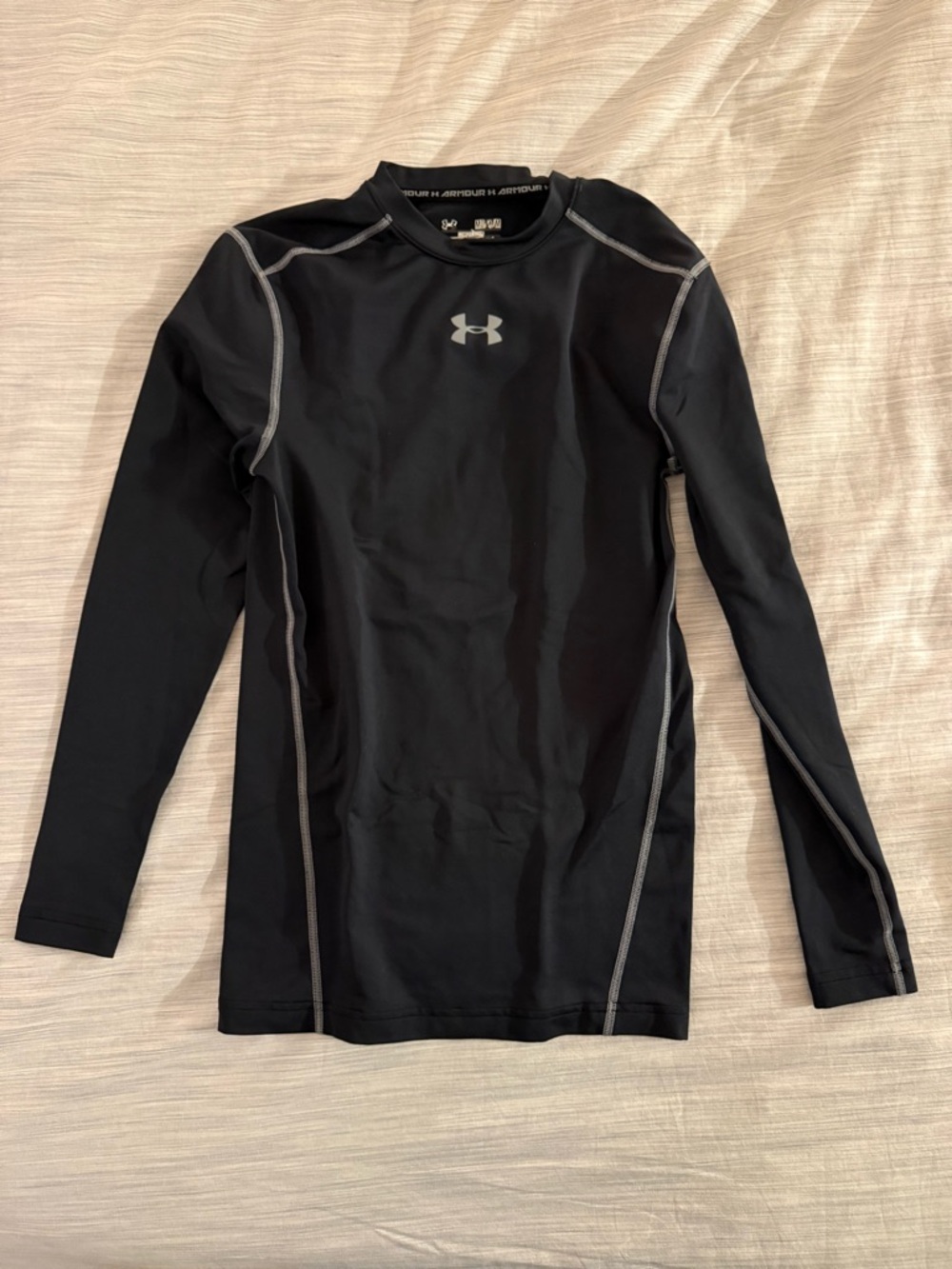 Under Armour Black Compression ColdGear Long Sleeve Top